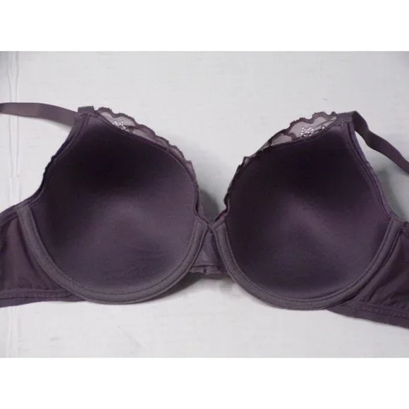NATORI Refined Full Underwire T-Shirt Bra Gray #7313219 36DD NEW - Picture 8 of 8